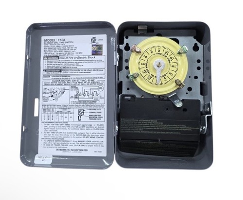 Intermatic t104 hour - intermatic, 24-hour