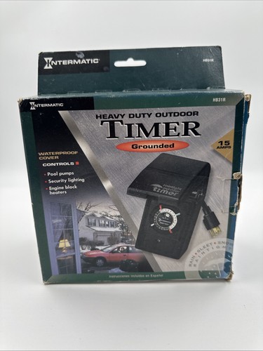 Intermatic outdoor timer - intermatic,